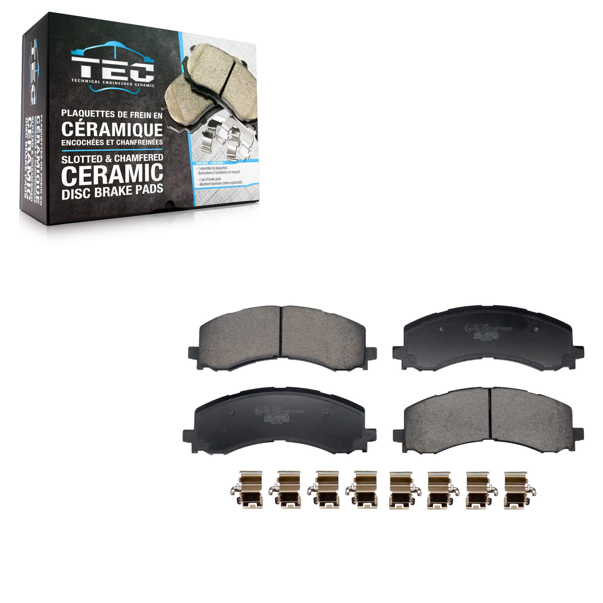 TEC TEC-2382 Disc Brake Pad for 2021-2025 Ford Bronco product image