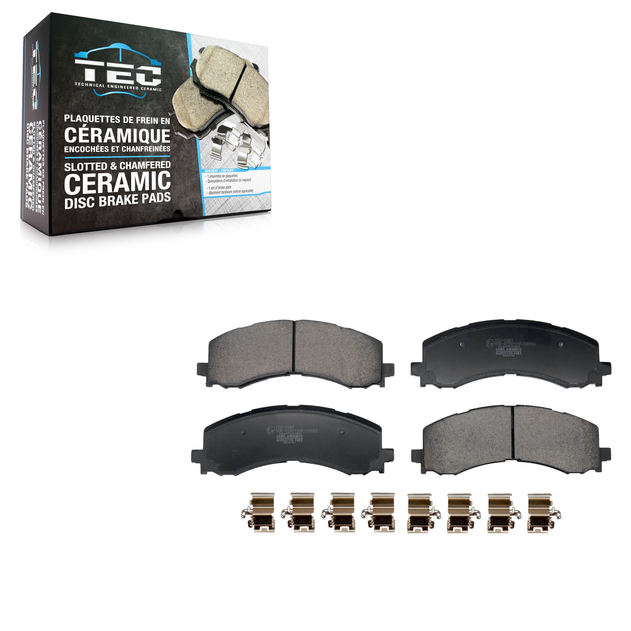 TEC TEC-2382 Disc Brake Pad for 2021-2025 Ford Bronco product image