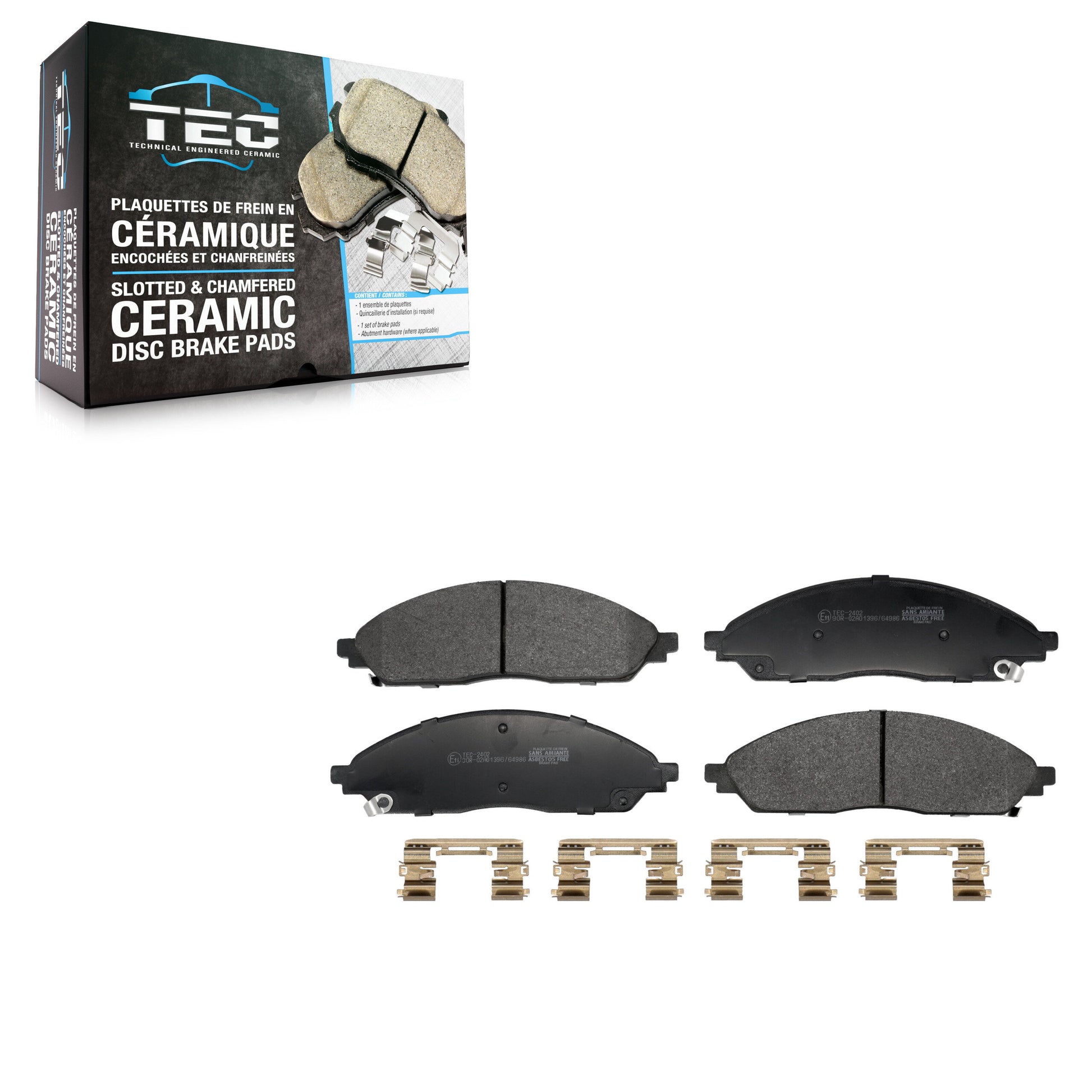 TEC TEC-2402 Disc Brake Pad for 2020-2023 Jeep Grand Cherokee product image