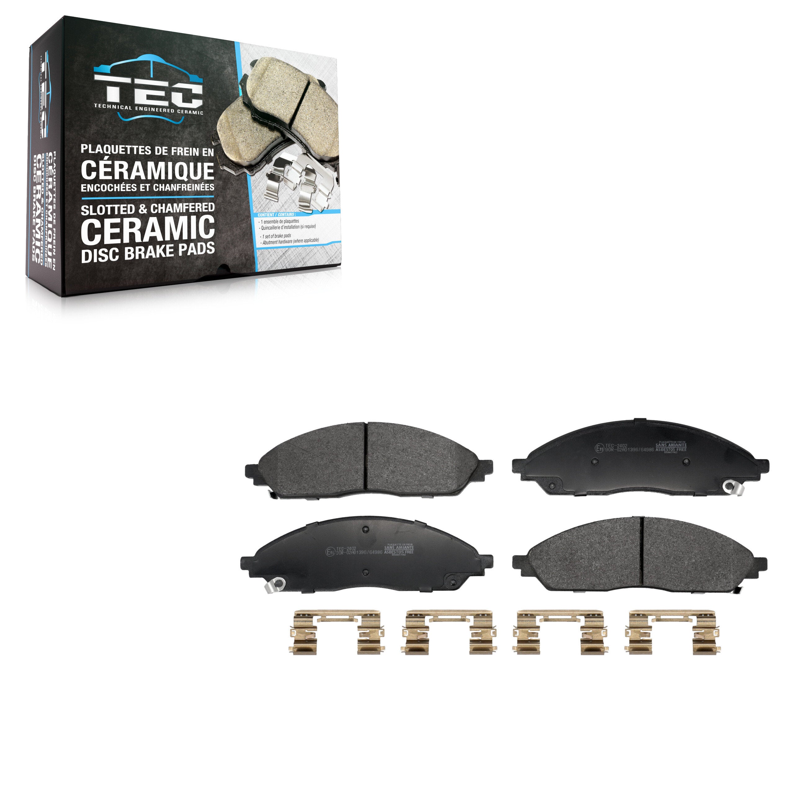 TEC TEC-2402 Disc Brake Pad for 2020-2023 Jeep Grand Cherokee product image