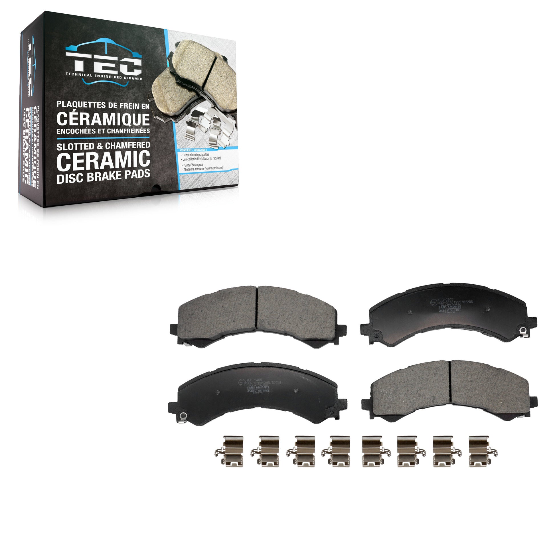 TEC TEC-2405 Disc Brake Pad for 2021-2024 Chevrolet Express 2500 product image