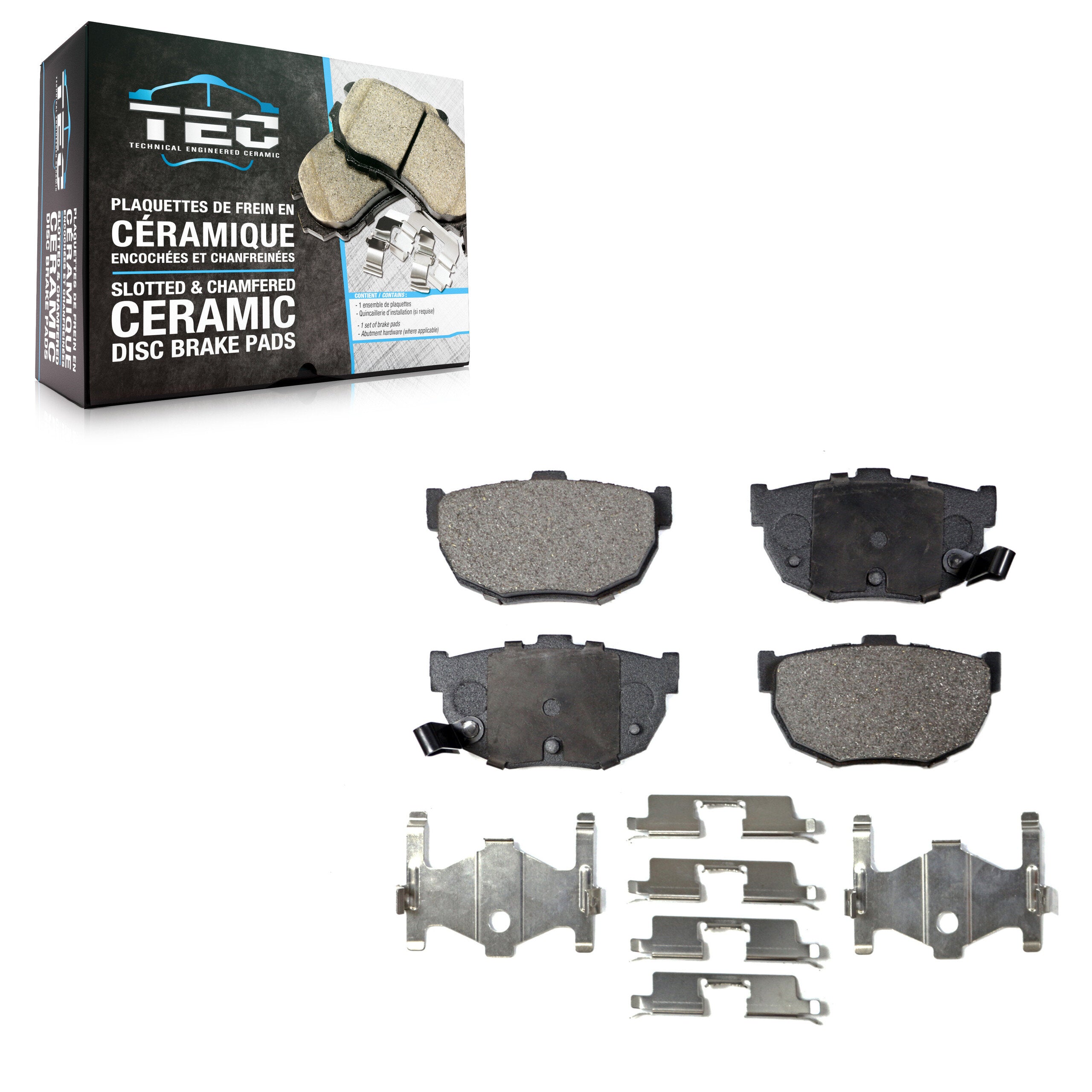 TEC TEC-323 Disc Brake Pad for 1985-2009 Kia Spectra product image