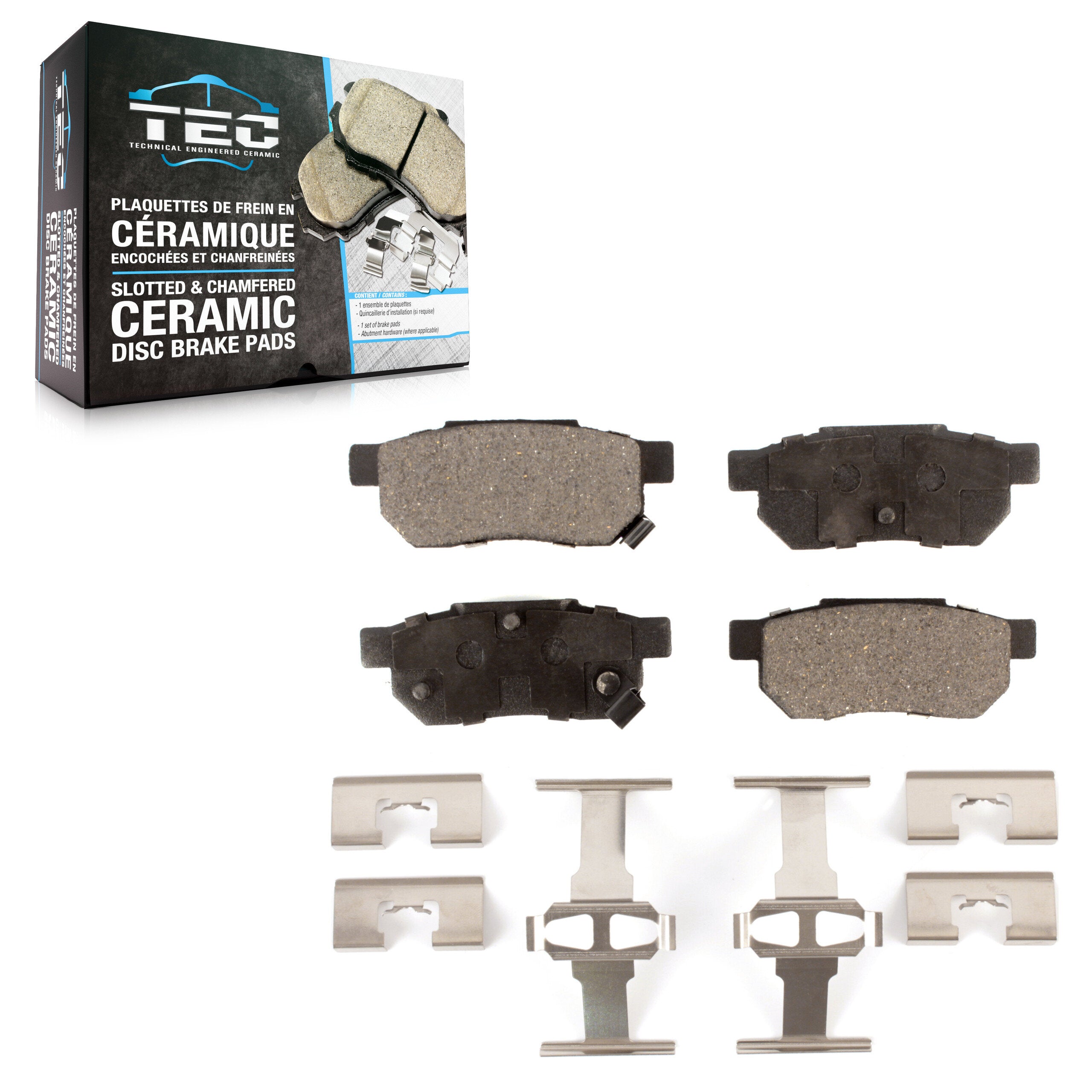 TEC TEC-374 Disc Brake Pad for 1985-2014 Honda Fit product image