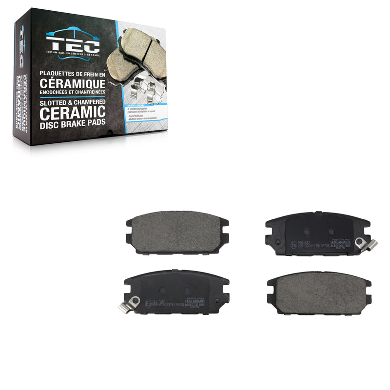 TEC TEC-532 Disc Brake Pad for 1991-2012 Mitsubishi Galant product image