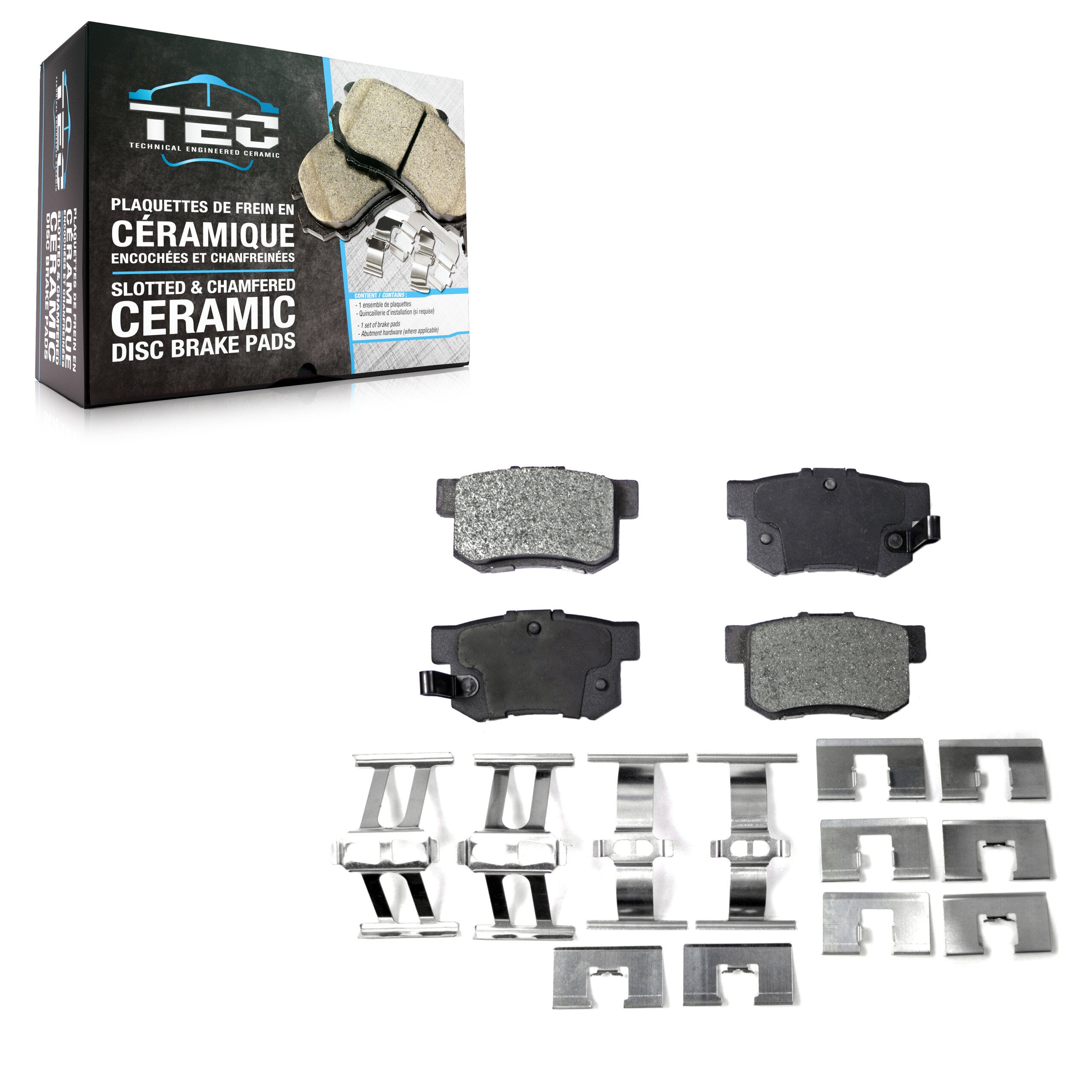 TEC TEC-537 Disc Brake Pad for 1987-2022 Honda Civic product image