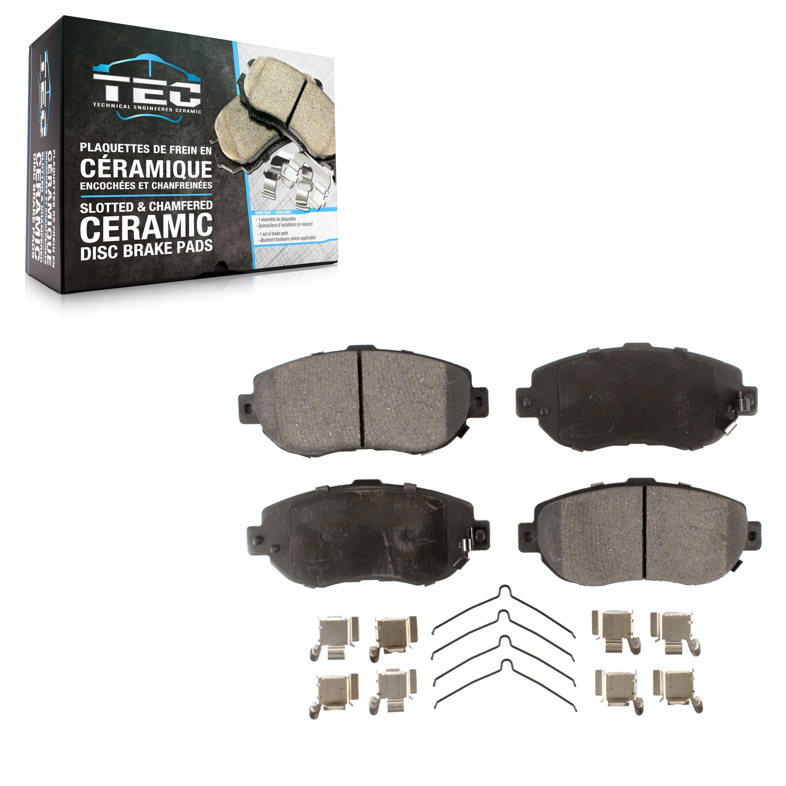 TEC TEC-619 Disc Brake Pad for 1993-2010 Lexus SC430 product image