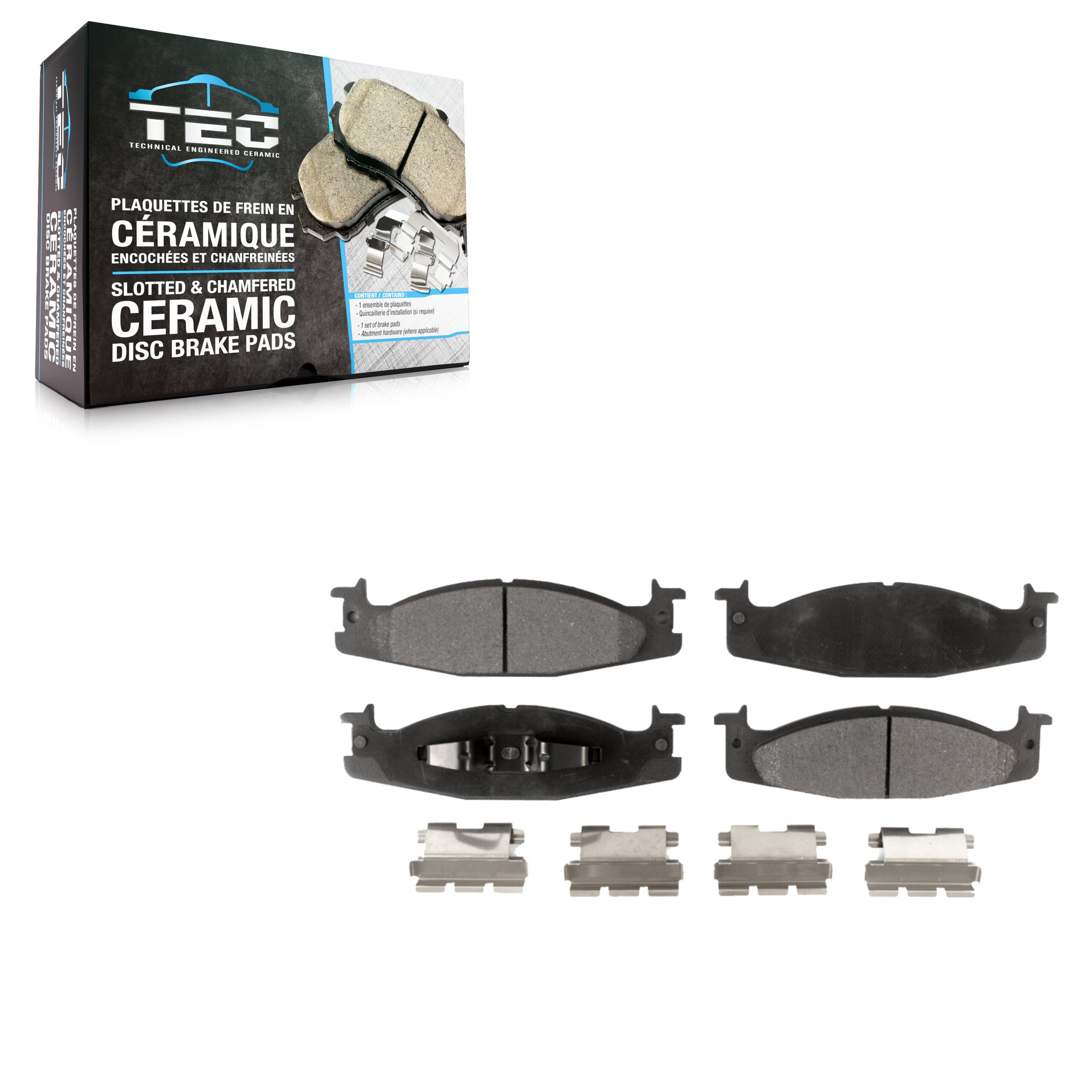 TEC TEC-632 Disc Brake Pad for 1994-2003 Ford E-150 product image