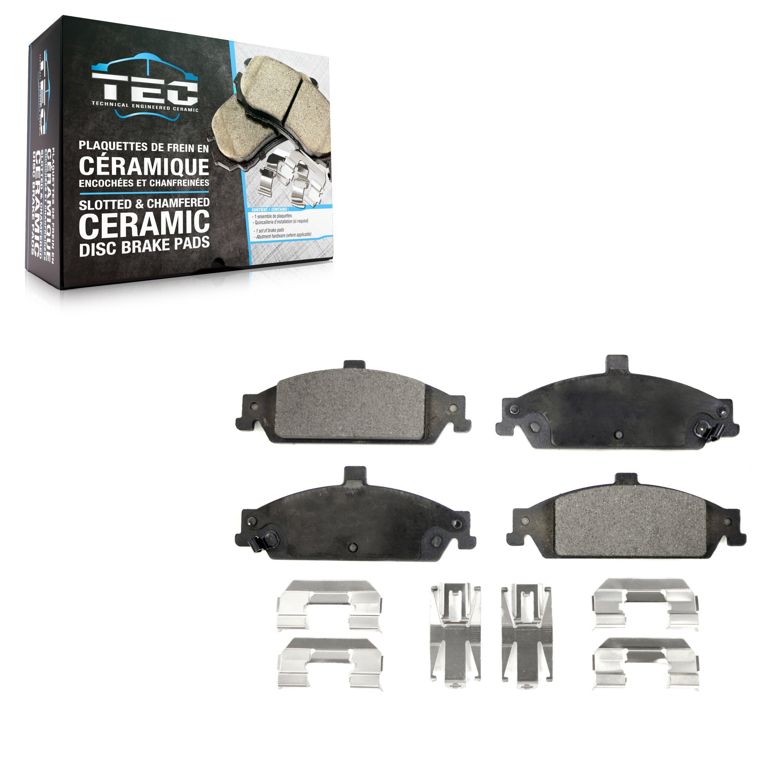 TEC TEC-727 Disc Brake Pad for 1997-2005 Chevrolet Classic product image