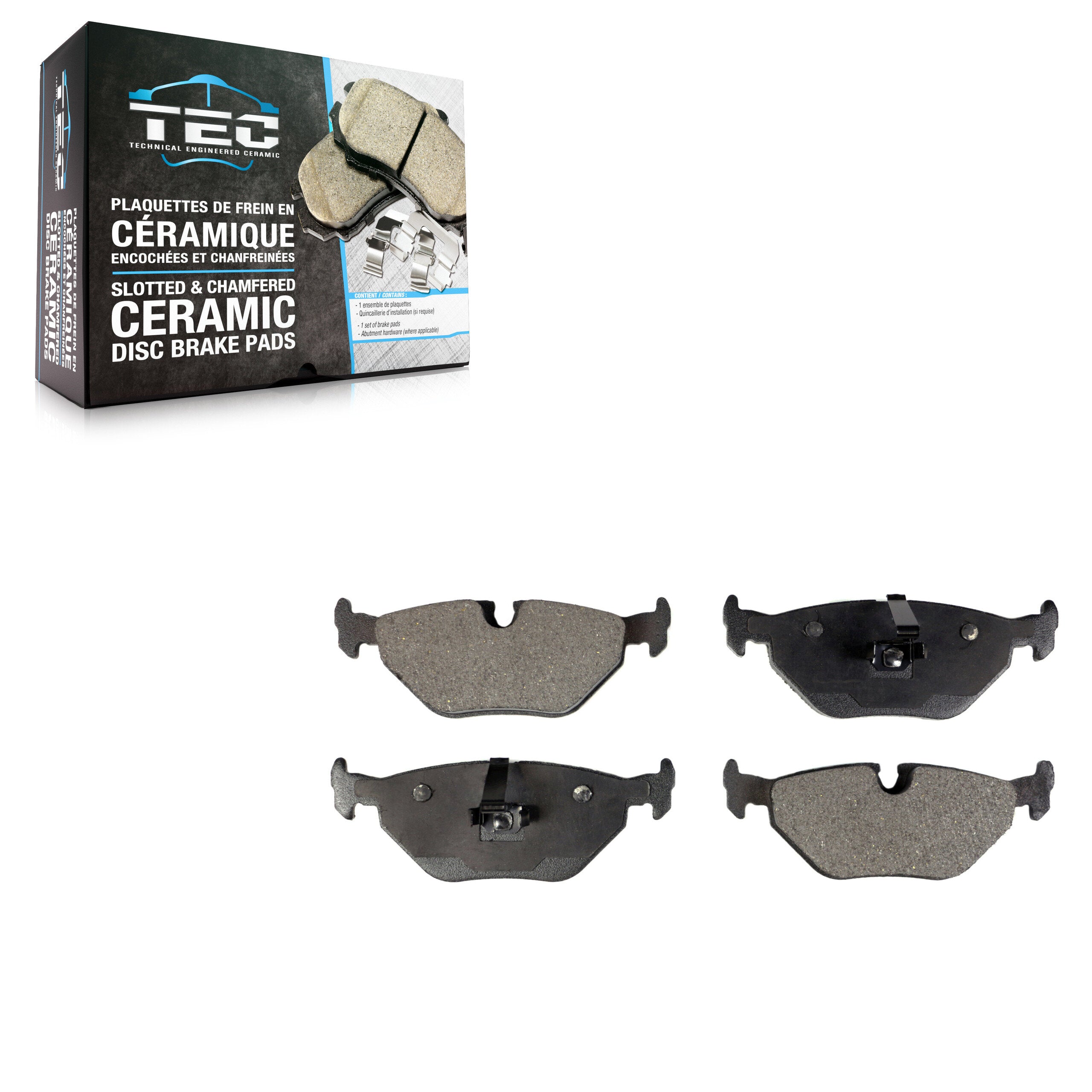 TEC TEC-763 Disc Brake Pad for 1992-2009 BMW Z4 product image