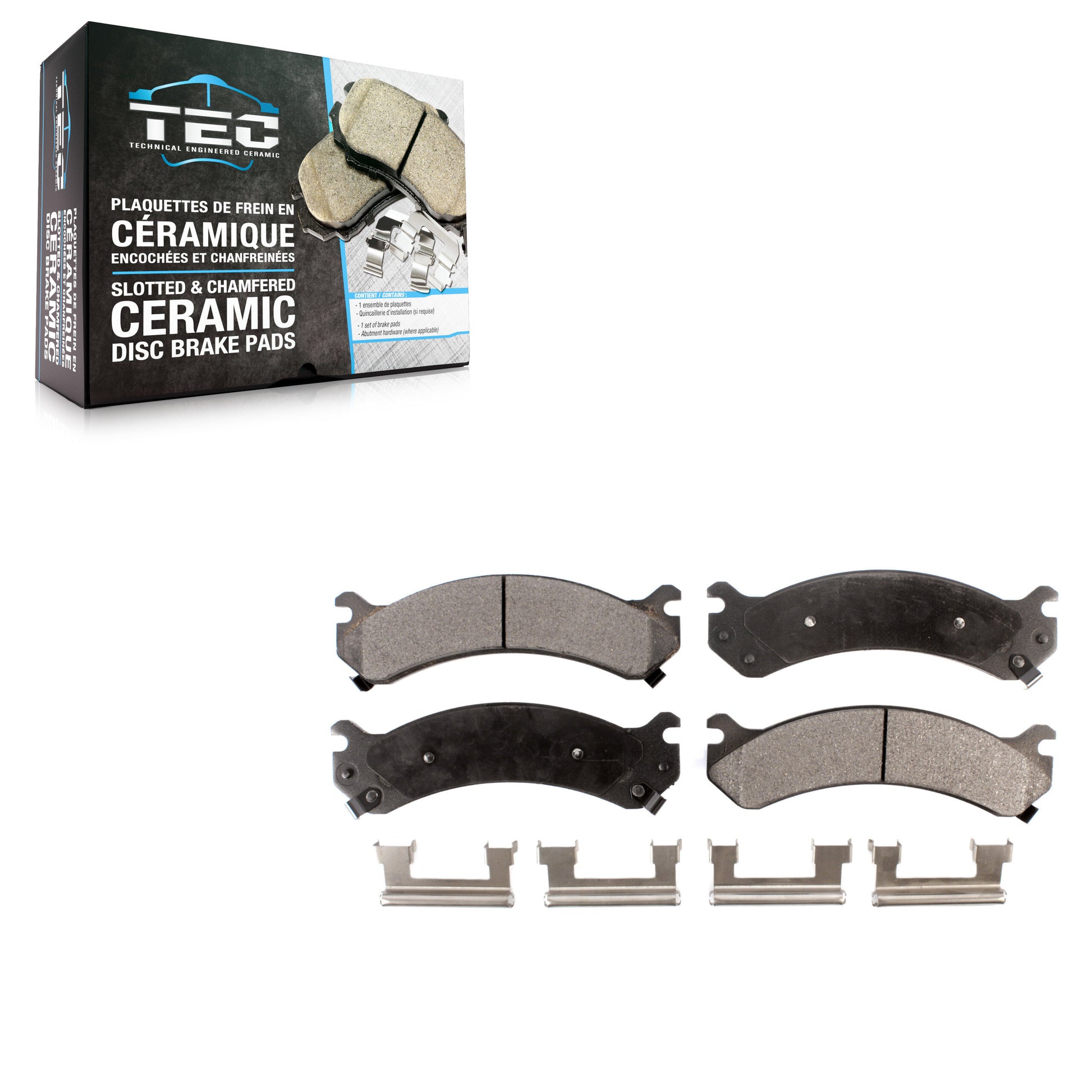 TEC TEC-784 Disc Brake Pad for 1999-2020 Chevrolet Express 4500 product image