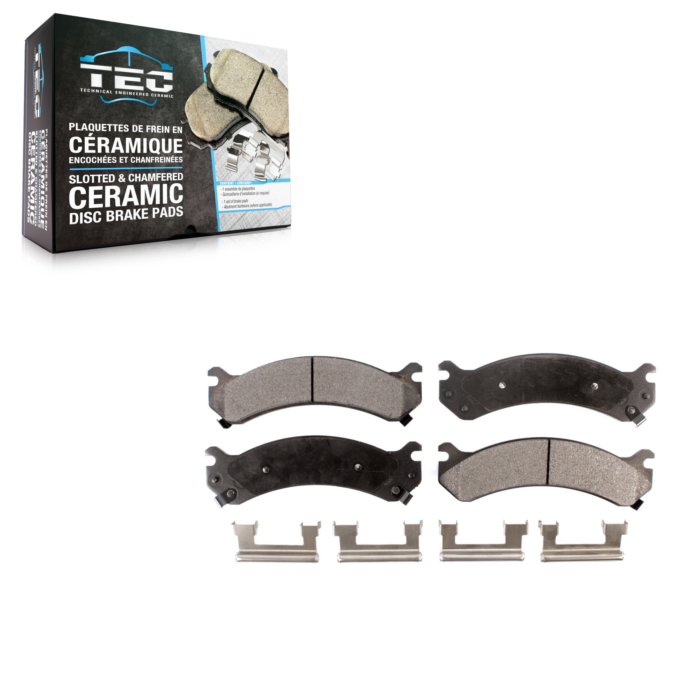 TEC TEC-784 Disc Brake Pad for 1999-2020 Chevrolet Express 4500 product image
