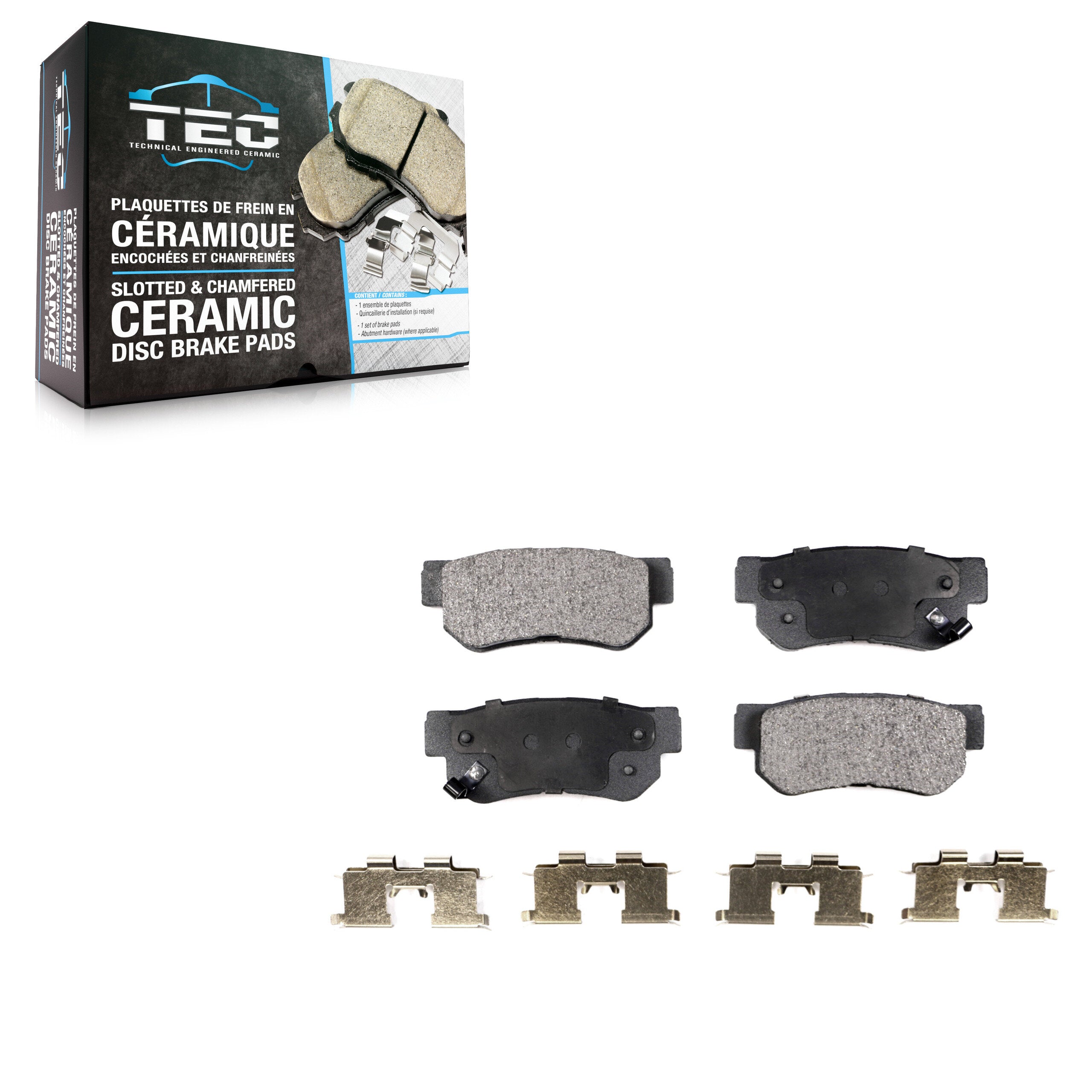 TEC TEC-813 Disc Brake Pad for 1999-2010 Hyundai Elantra product image