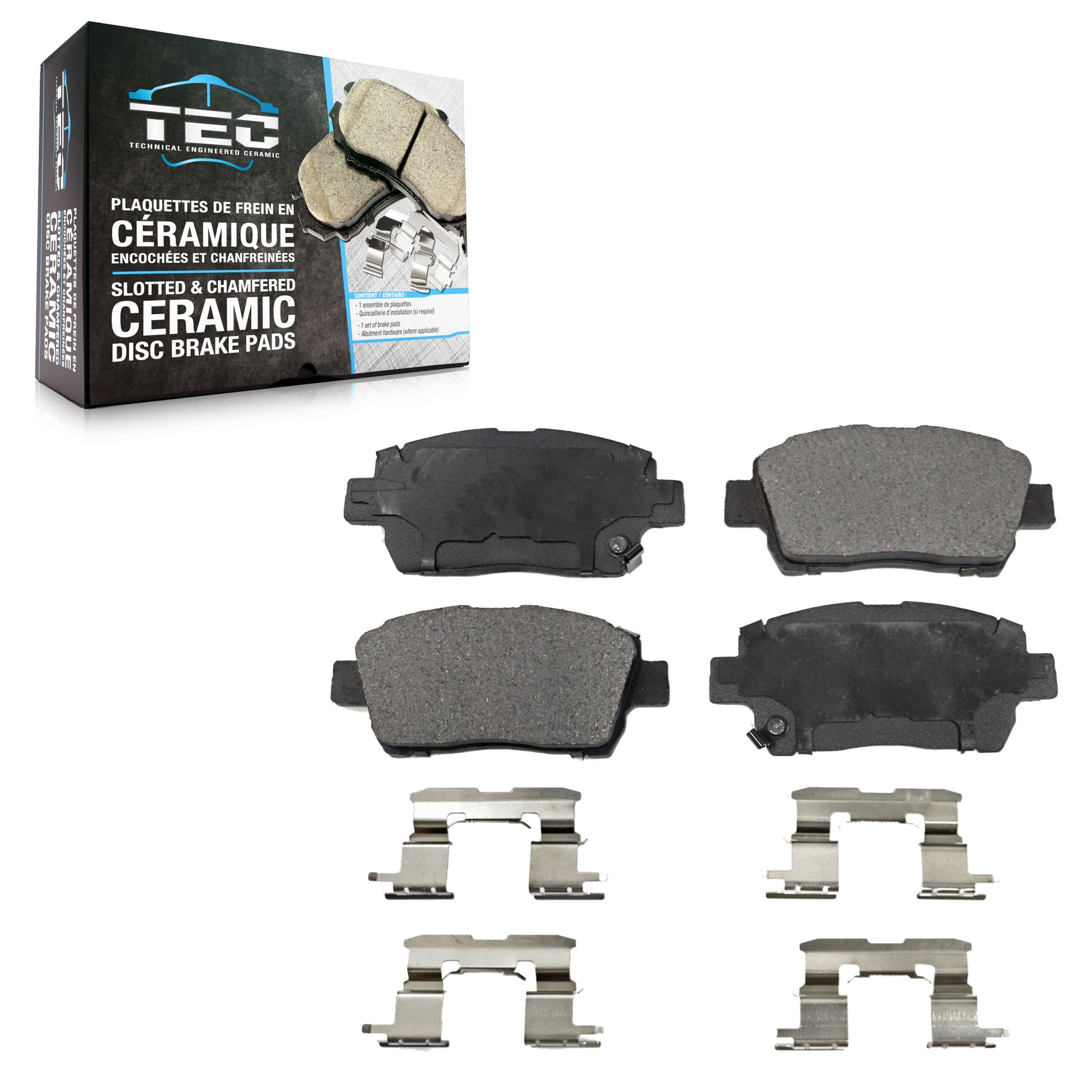 TEC TEC-822 Disc Brake Pad for 2000-2015 Scion iQ product image