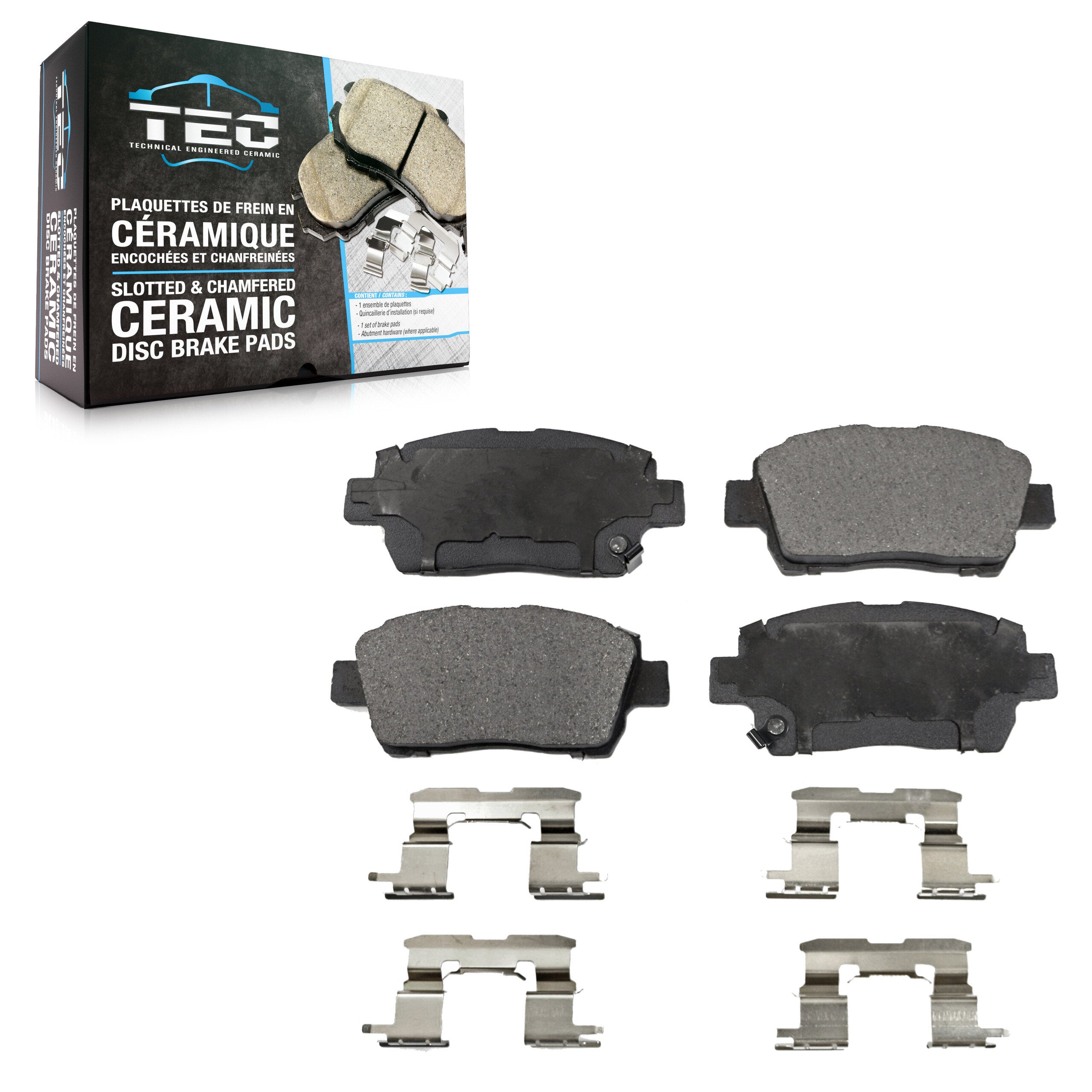 TEC TEC-822 Disc Brake Pad for 2000-2015 Scion iQ product image