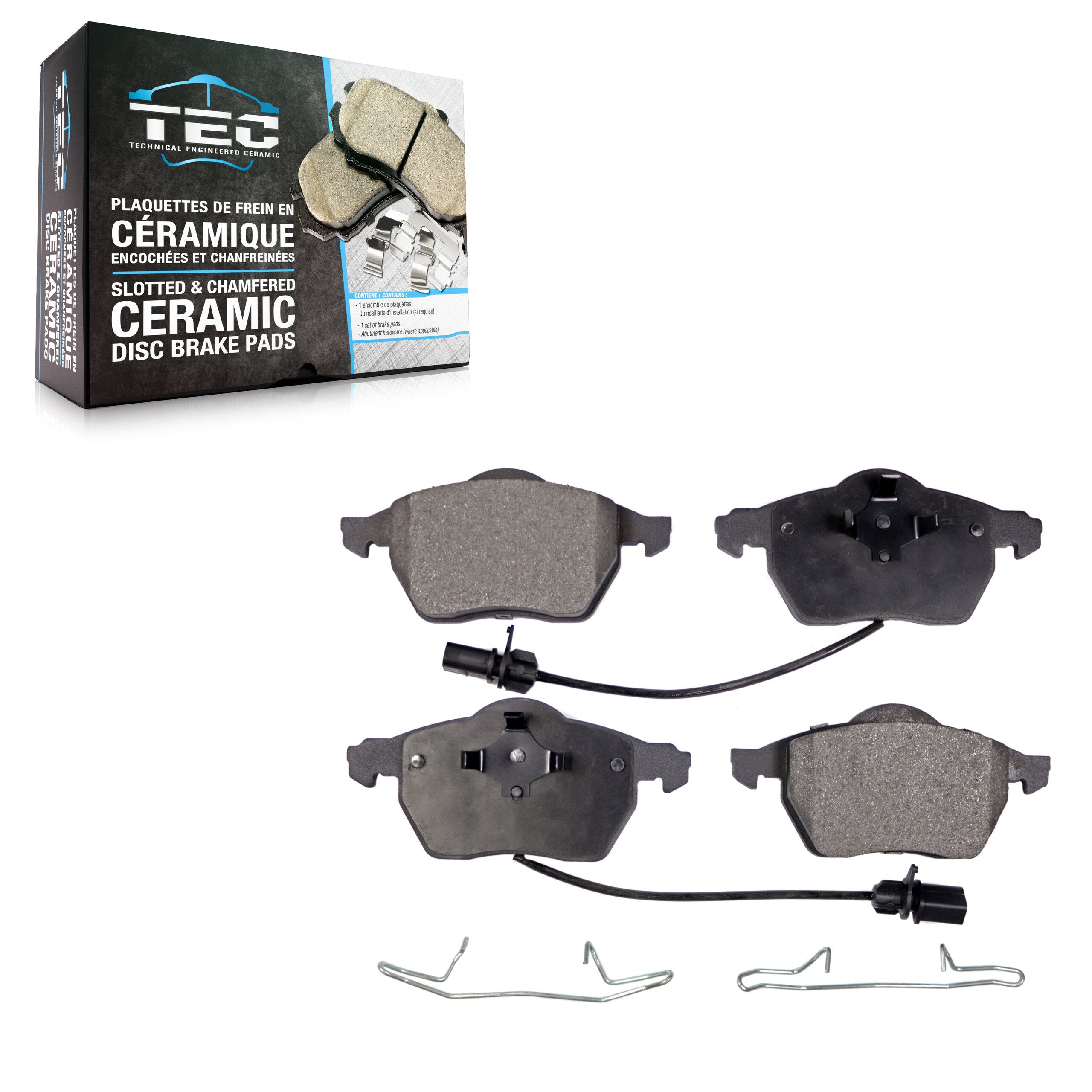 TEC TEC-840A Disc Brake Pad for 1999-2006 Audi A4 product image