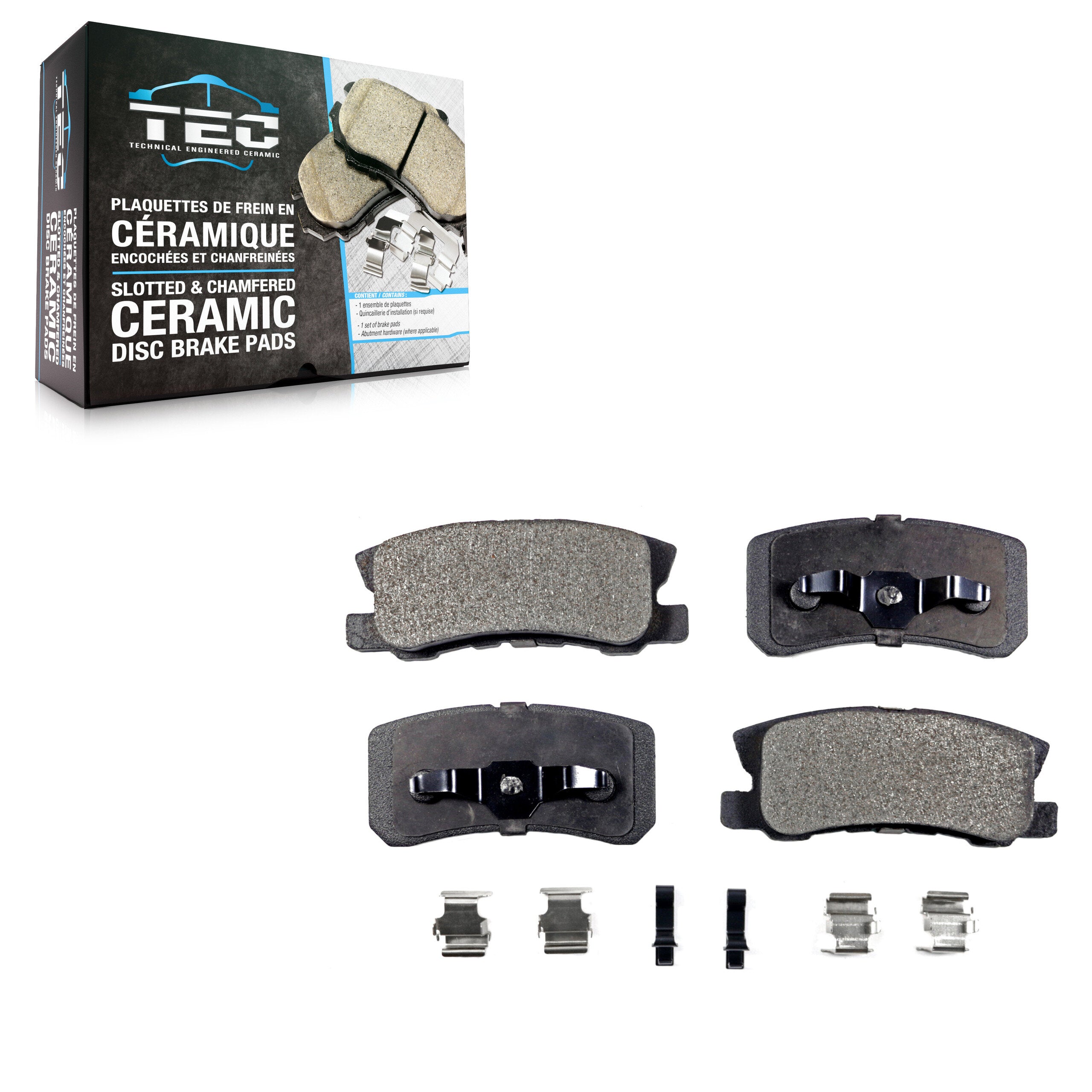 TEC TEC-868 Disc Brake Pad for 2000-2017 Mitsubishi Lancer product image