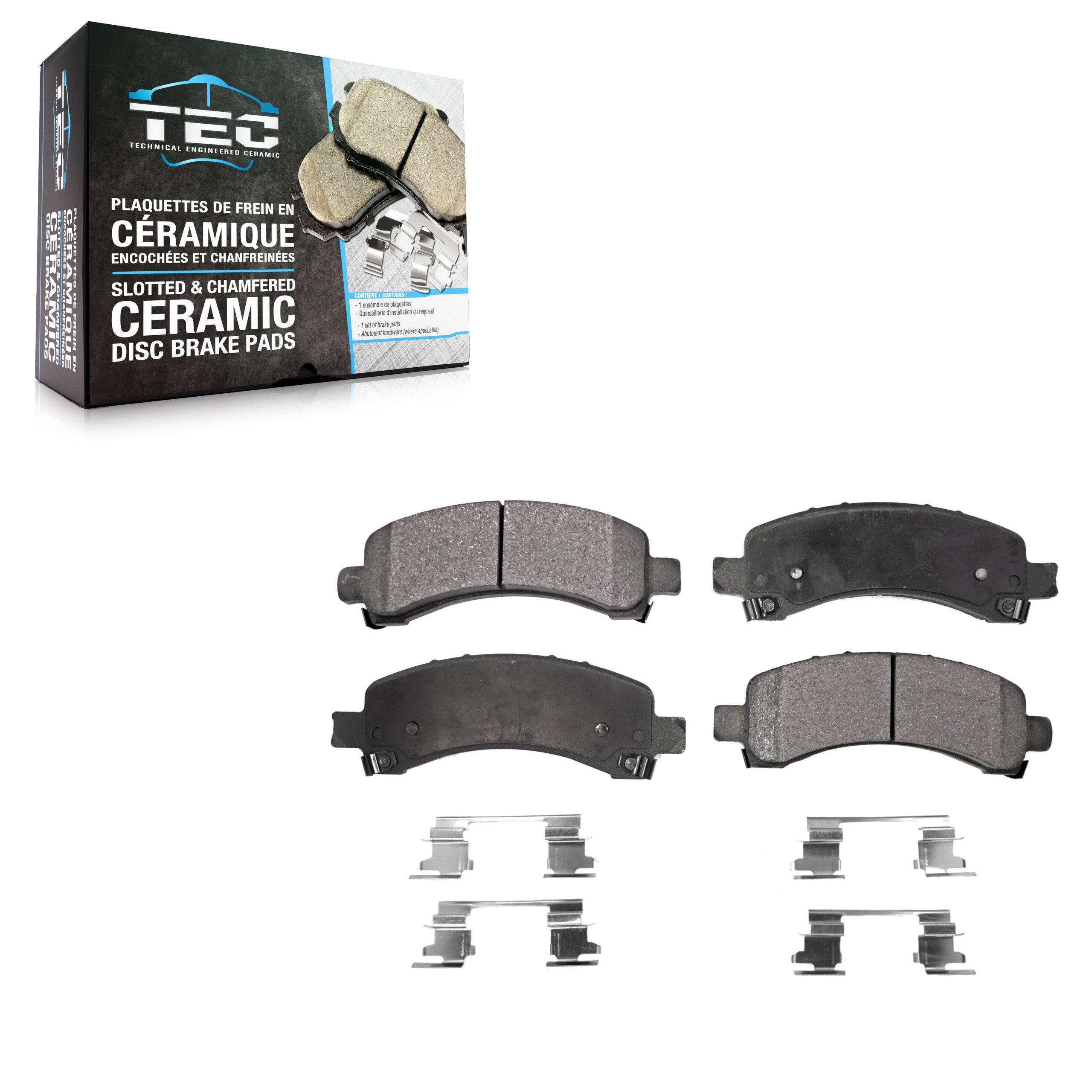 TEC TEC-974A Disc Brake Pad for 2002-2014 Cadillac Escalade product image