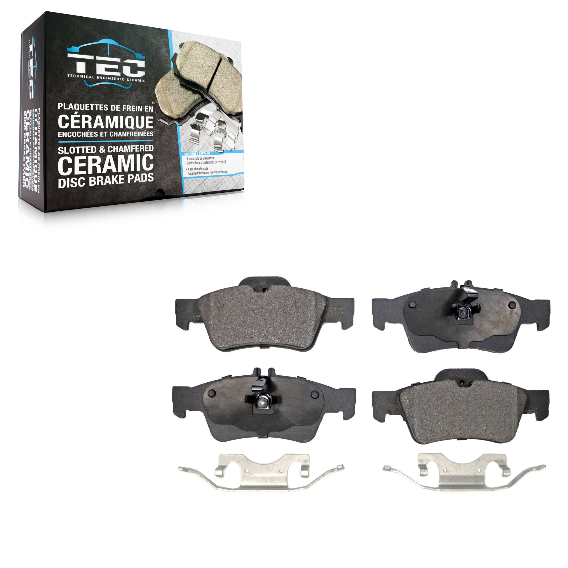 TEC TEC-986 Disc Brake Pad for 2003-2018 Mercedes-Benz E400 product image