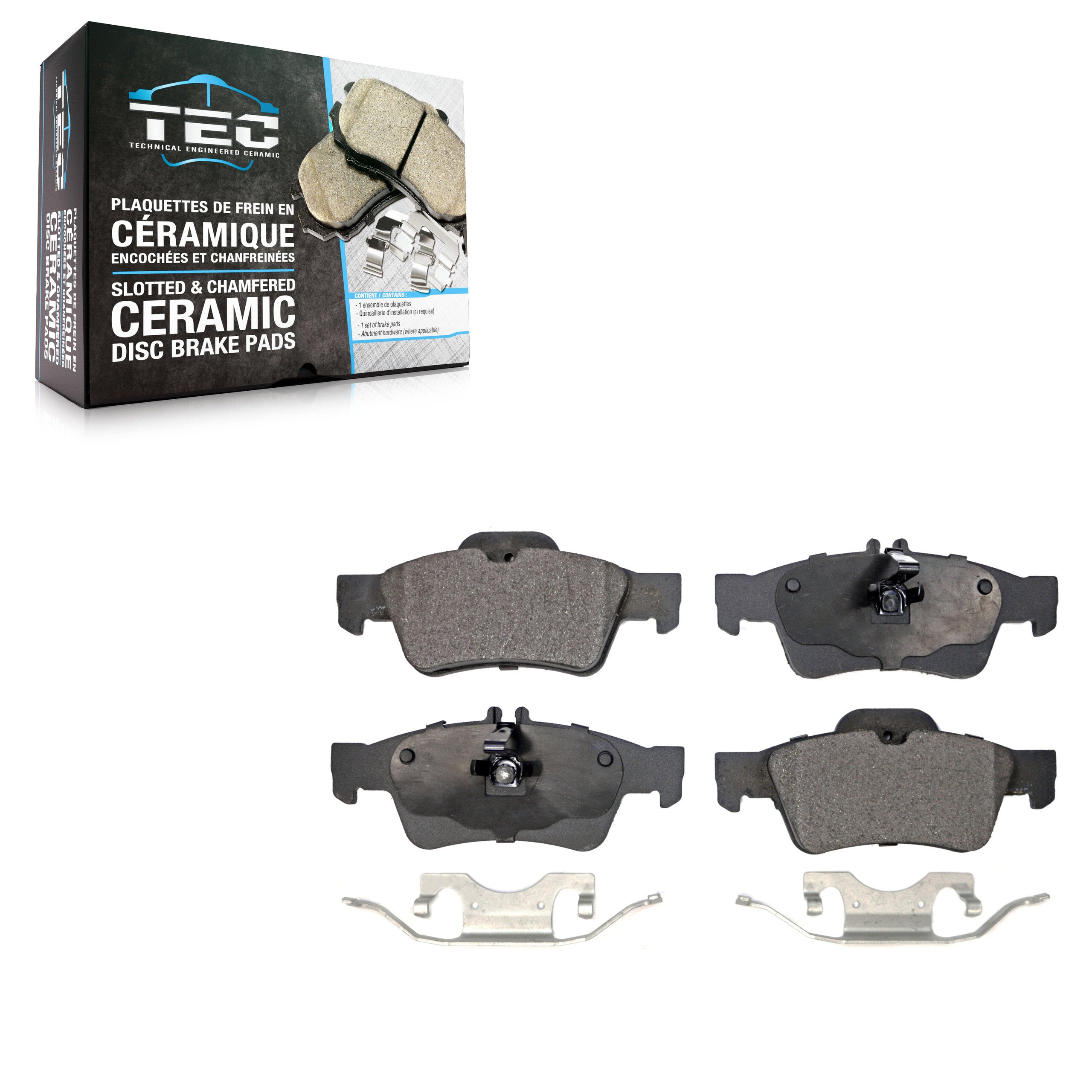 TEC TEC-986 Disc Brake Pad for 2003-2018 Mercedes-Benz E400 product image