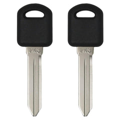 Transponder Chip Key for Chevrolet GMC Saturn Pontiac Oldsmobile 1997-2006 MEGAMOS ID 13 B97PT (2 Pack)
