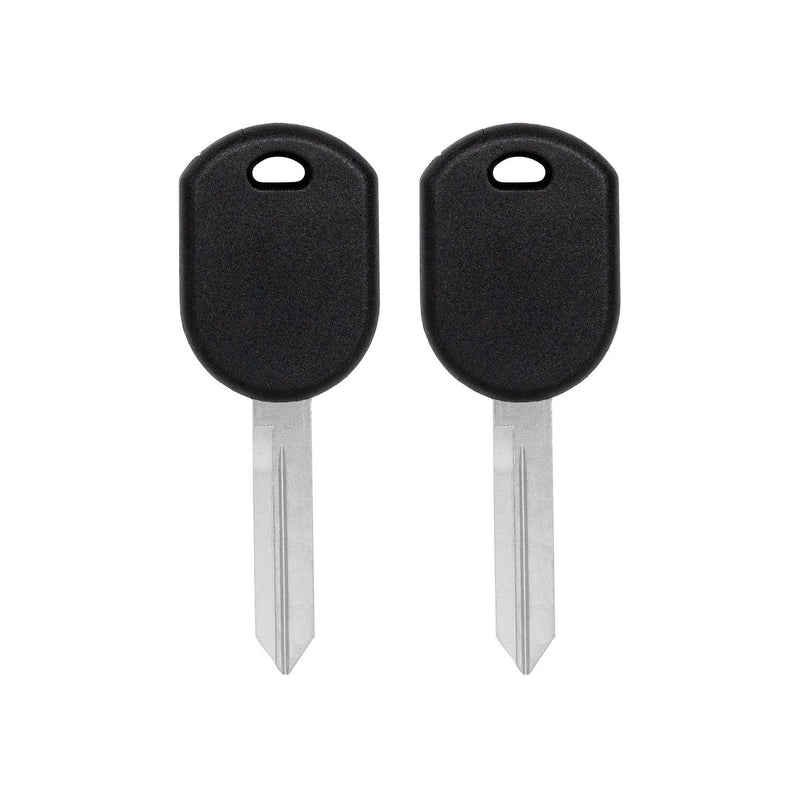 Transponder Chip Key for  Ford Edge Explorer F-150 F-250 Fusion Ranger Taurus Mark LT MKX MKZ Flex 8040 H92PT 164-R8040 (2 Button)