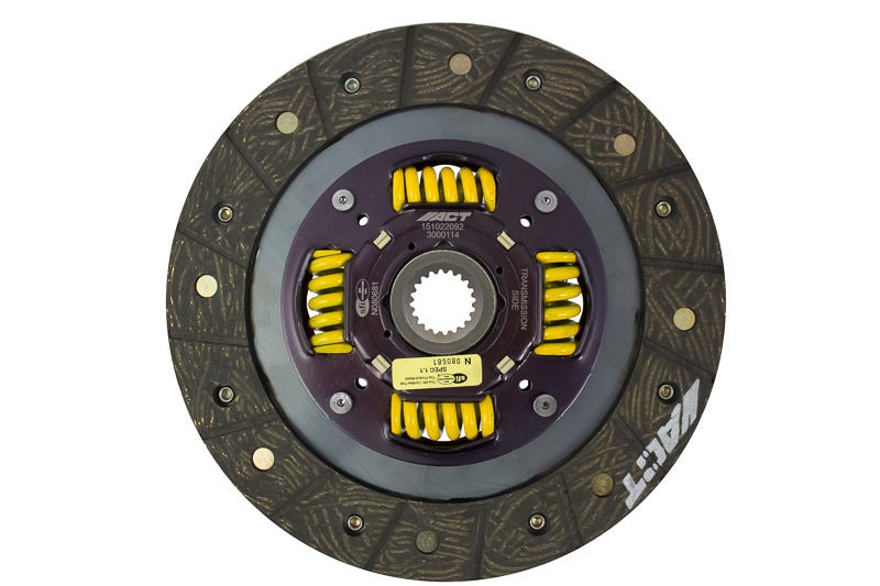 ACT 3000114 Perf Street Sprung Disc for 2006–2015 Honda Civic
