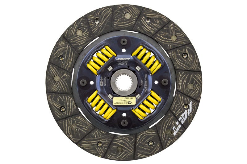ACT 3000618 Perf Street Sprung Disc for 1980–1982 Toyota Corolla