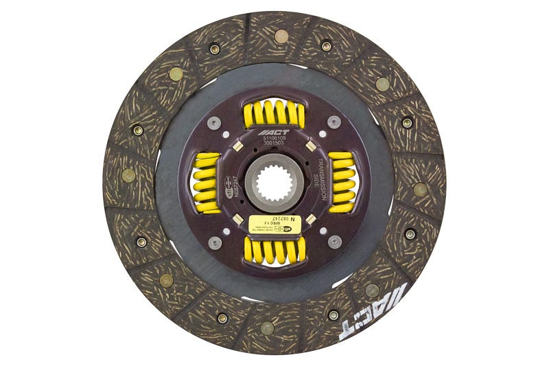 ACT 3001503 Perf Street Sprung Disc for 1996–2006 Hyundai Elantra