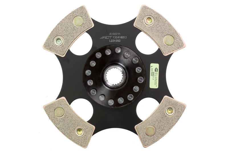 ACT 4200011 4 Pad Rigid Race Disc for 1986–1989 Acura Integra