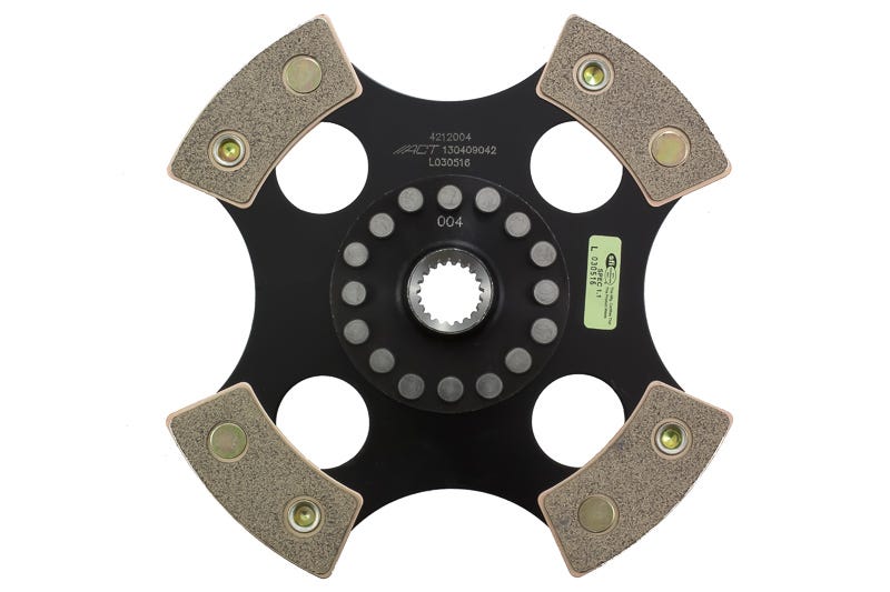 ACT 4212004 4 Pad Rigid Race Disc for 1997–2005 Acura EL