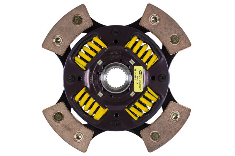 ACT 4212210 4 Pad Sprung Race Disc for 2000–2009 Honda S2000