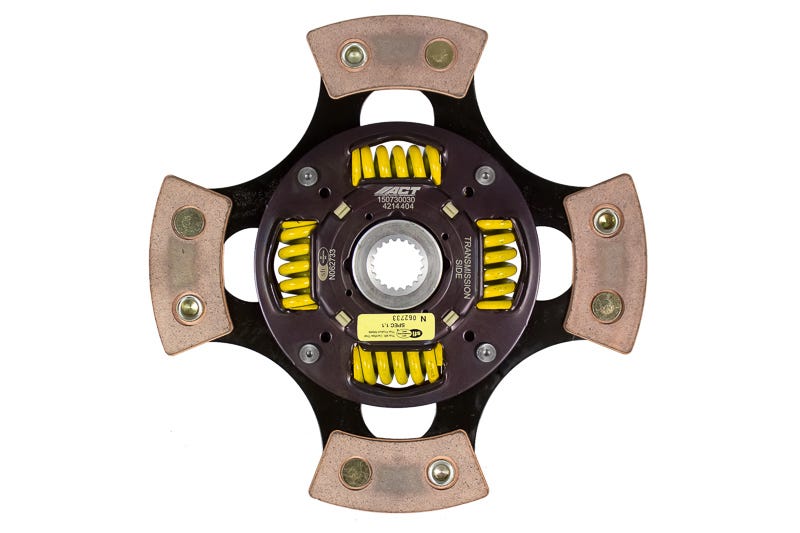 ACT 4214404 4 Pad Sprung Race Disc for 2006–2015 Honda Civic