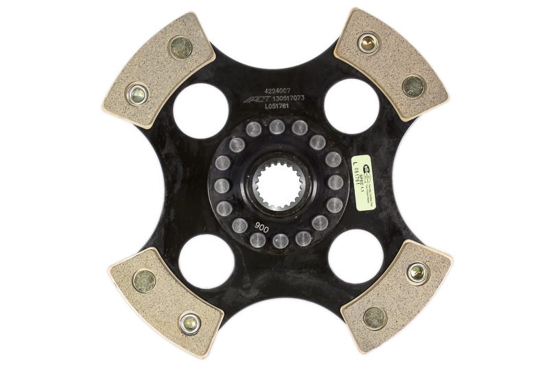 ACT 4224007 4 Pad Rigid Race Disc for 1984–1995 Toyota 4RUNNER