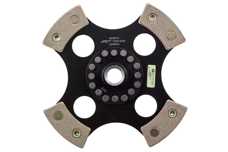 ACT 4228015 4 Pad Rigid Race Disc for 1999–2002 Audi TT