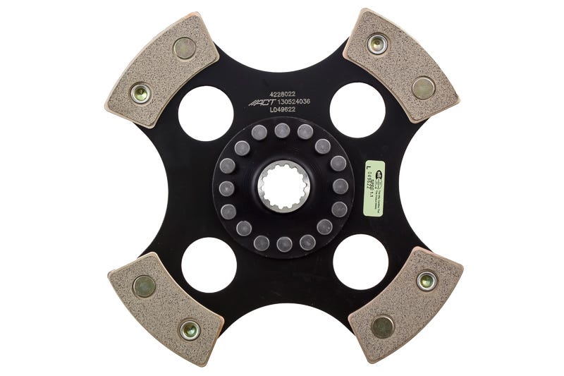 ACT 4228022 4 Pad Rigid Race Disc for 2005–2007 Chevrolet Cobalt
