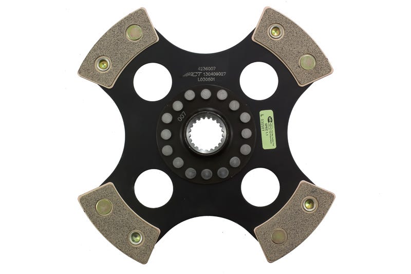 ACT 4236007 4 Pad Rigid Race Disc for 1990–1991 Lexus ES250