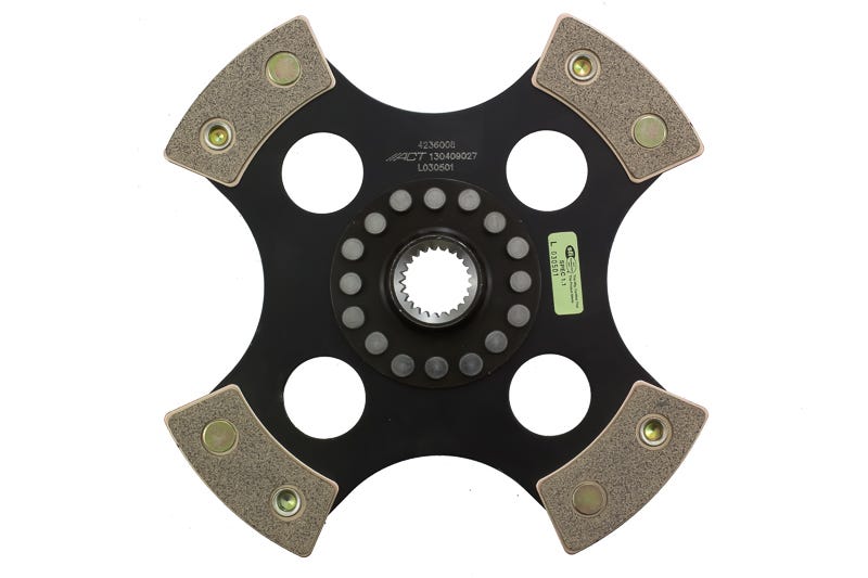 ACT 4236008 4 Pad Rigid Race Disc for 2000–2004 Ford Focus