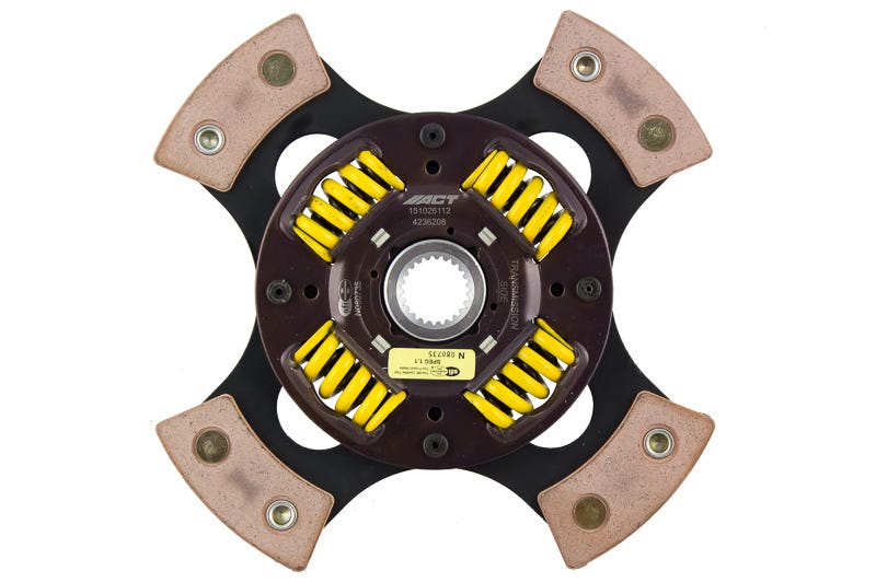 ACT 4236208 4 Pad Sprung Race Disc for 2000–2004 Ford Focus