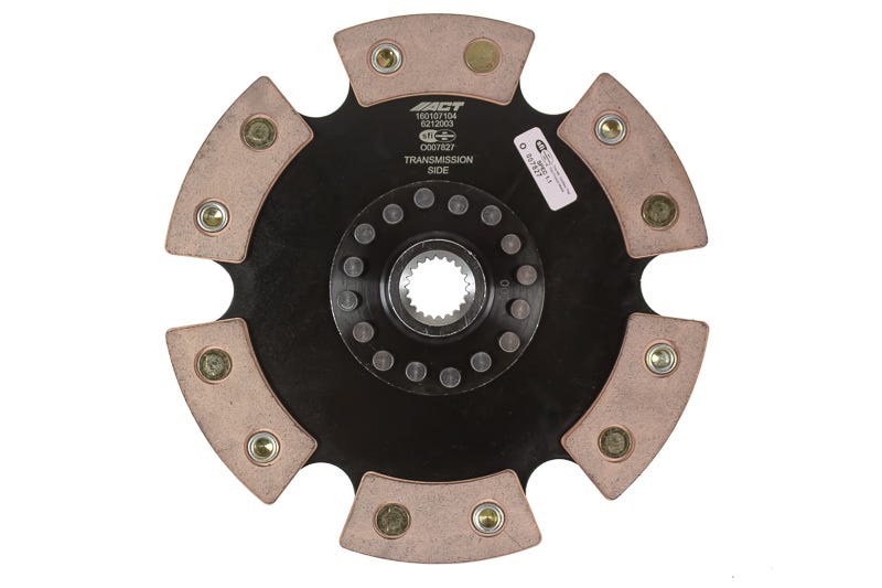 ACT 6212003 6 Pad Rigid Race Disc for 1990–1997 Geo Prizm
