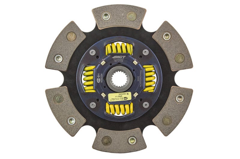 ACT 6212104 6 Pad Sprung Race Disc for 1997–2005 Acura EL