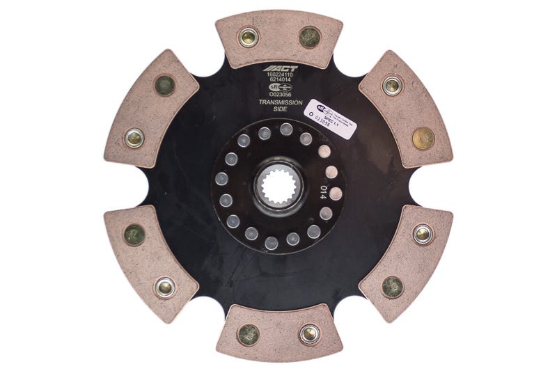 ACT 6214014 6 Pad Rigid Race Disc for 1991–2002 Infiniti G20