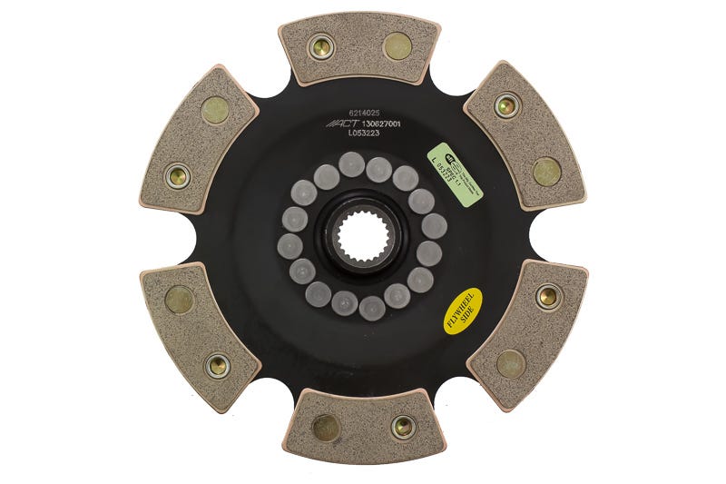 ACT 6214025 6 Pad Rigid Race Disc for 1991–1992 Saturn SC
