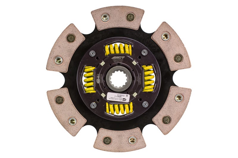 ACT 6214122 6 Pad Sprung Race Disc for 2002–2008 MINI Cooper