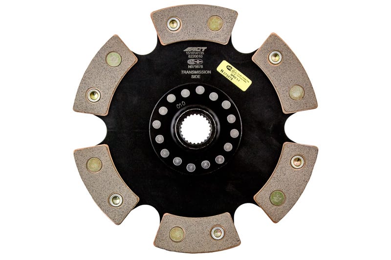 ACT 6220010 6 Pad Rigid Race Disc for 1992–2001 Acura Integra