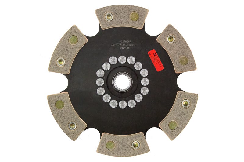 ACT 6224004A 6 Pad Rigid Race Disc for 2001–2004 Hyundai Santa FE