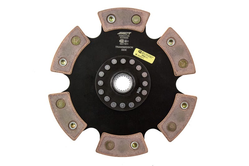ACT 6224004 6 Pad Rigid Race Disc for 2003–2004 Chrysler Sebring