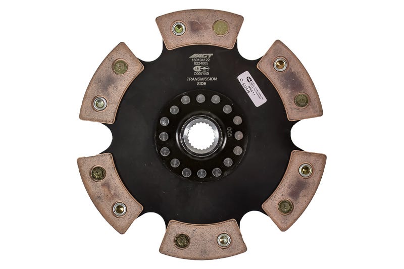 ACT 6224005 6 Pad Rigid Race Disc for 1991–2003 Ford Escort