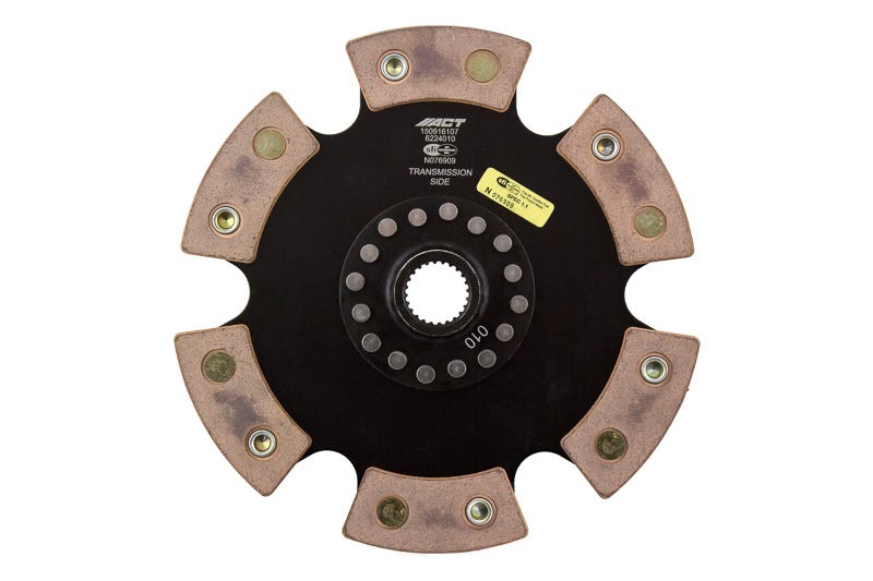 ACT 6224010 6 Pad Rigid Race Disc for 1997–1999 Acura CL