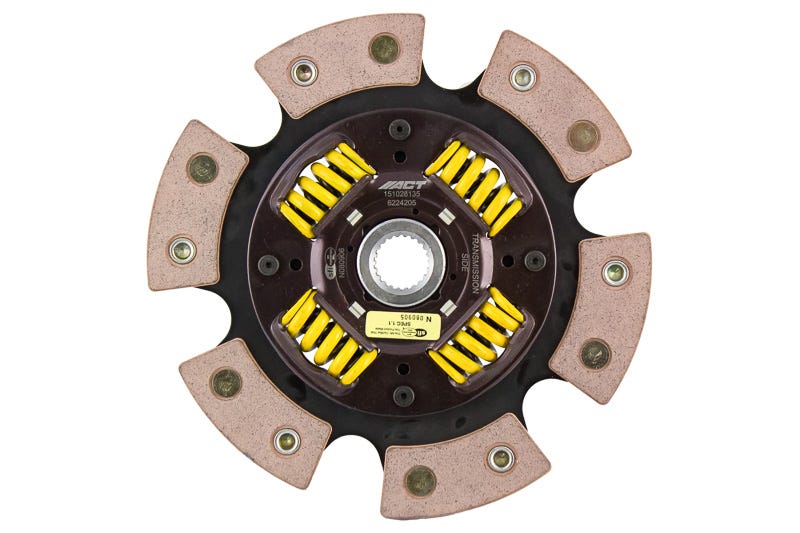 ACT 6224205 6 Pad Sprung Race Disc for 1991–2003 Ford Escort