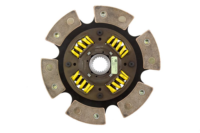 ACT 6224207 6 Pad Sprung Race Disc for 1984–1995 Toyota 4RUNNER